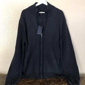 Daniel Hechter Paris Mock-Neck Knit Sweater XXL